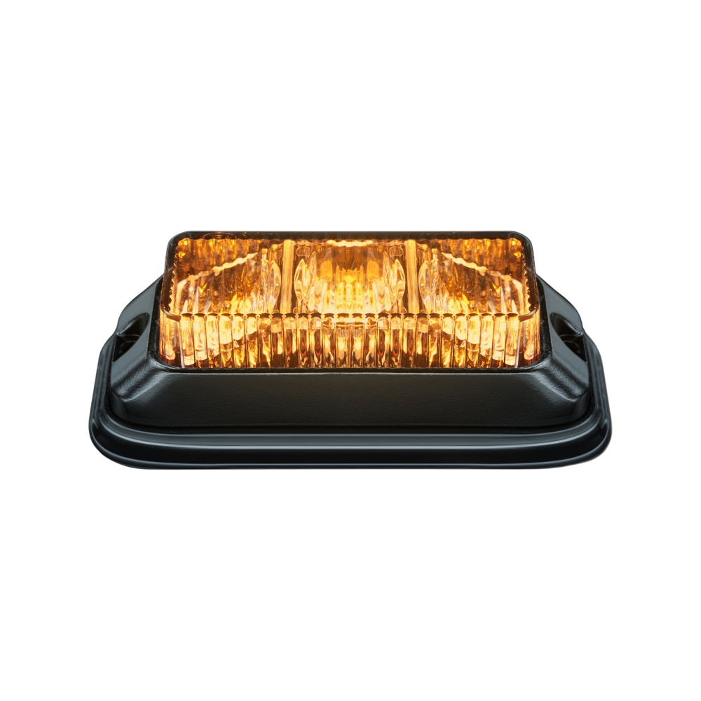 Strands gerichtetes Blitzlicht orange 3 LED