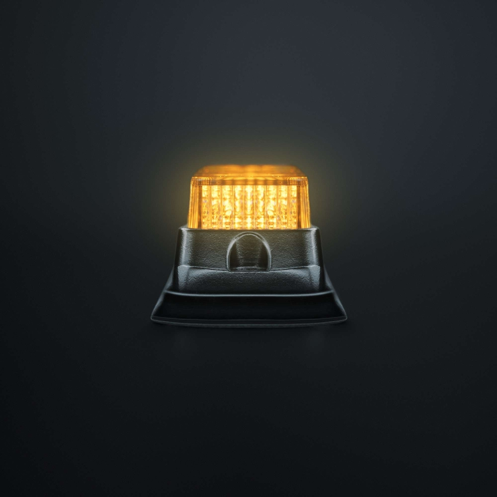 Strands gerichtetes Blitzlicht orange 3 LED