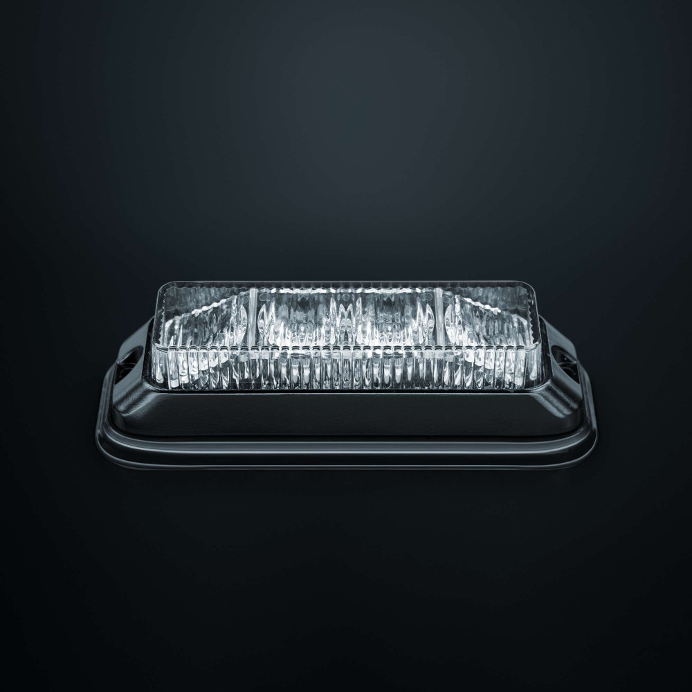 Strands gerichtetes Blitzlicht orange 4 LED