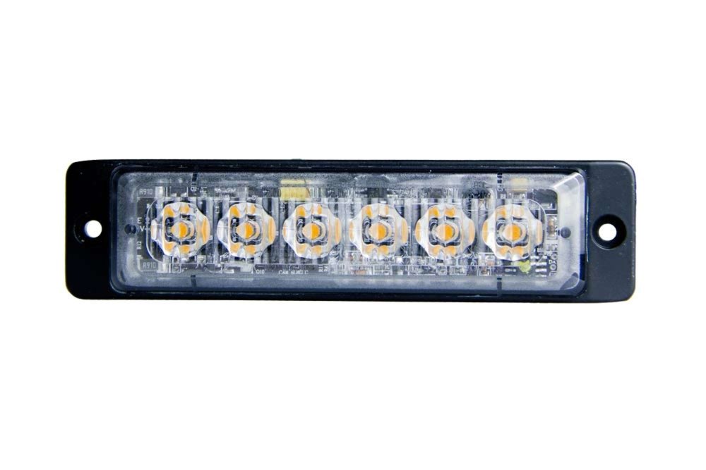 Strands gerichtetes Blitzlicht orange 6 LED