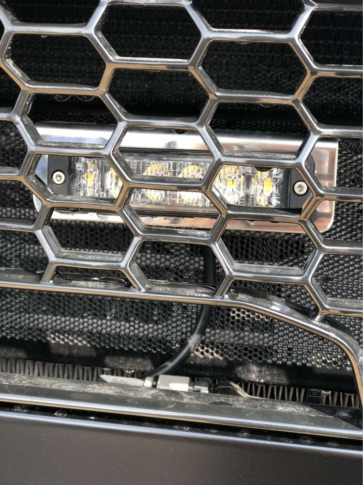 Strands gerichtetes Blitzlicht orange 6 LED