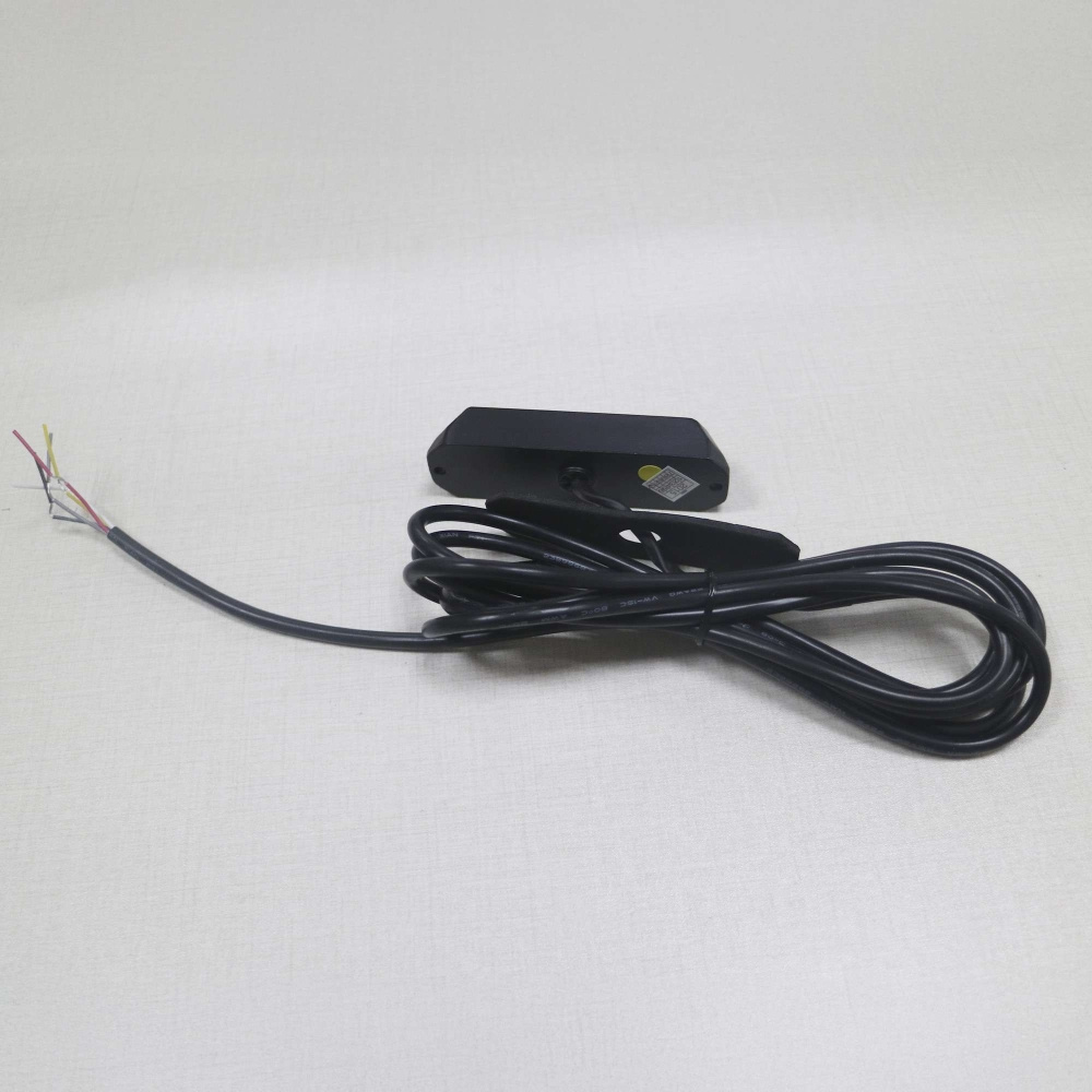Strands Mini gerichtetes Blitzlicht orange mit abgeschirmtem Kabel
