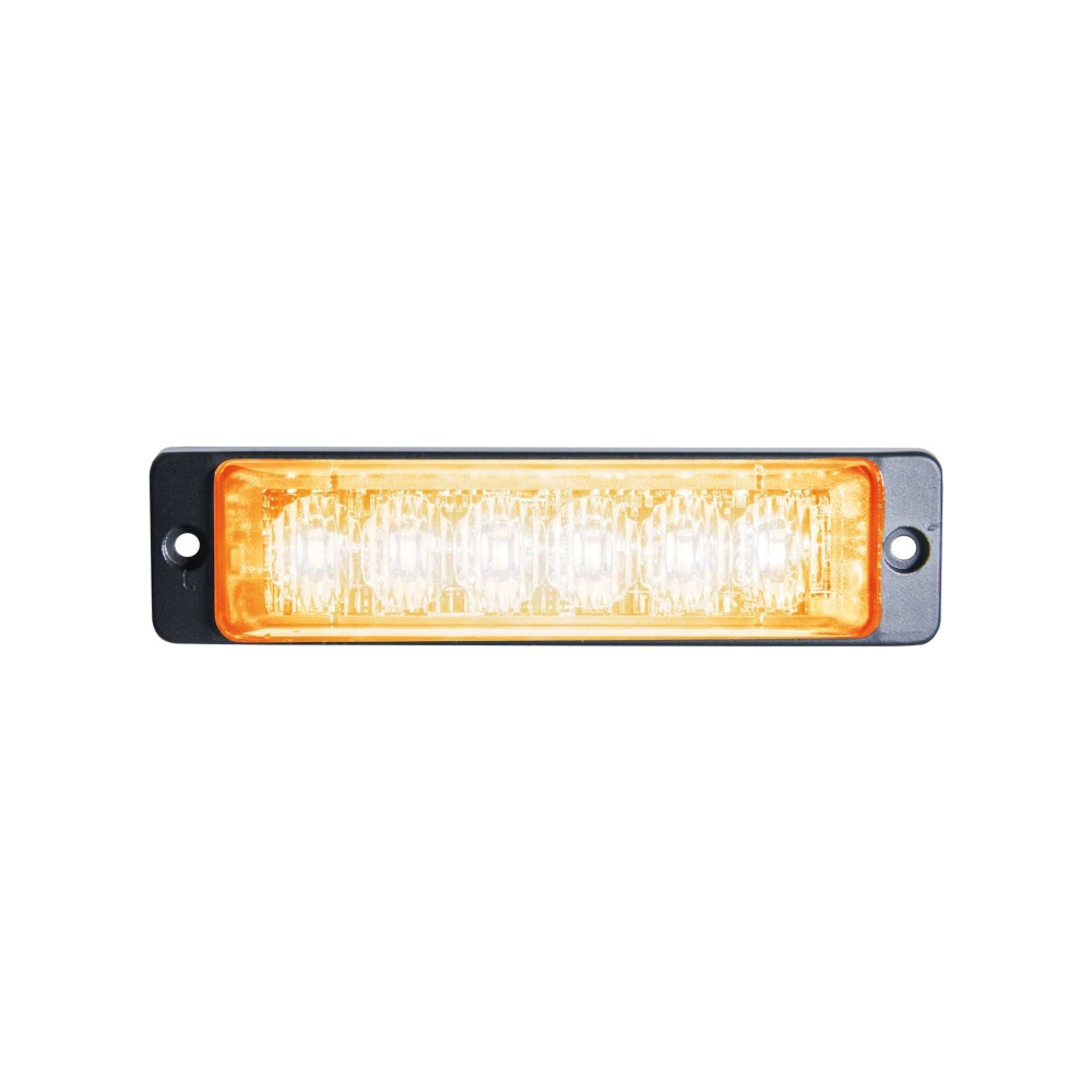 Strands Slim gerichtetes Blitzlicht orange 6 LED