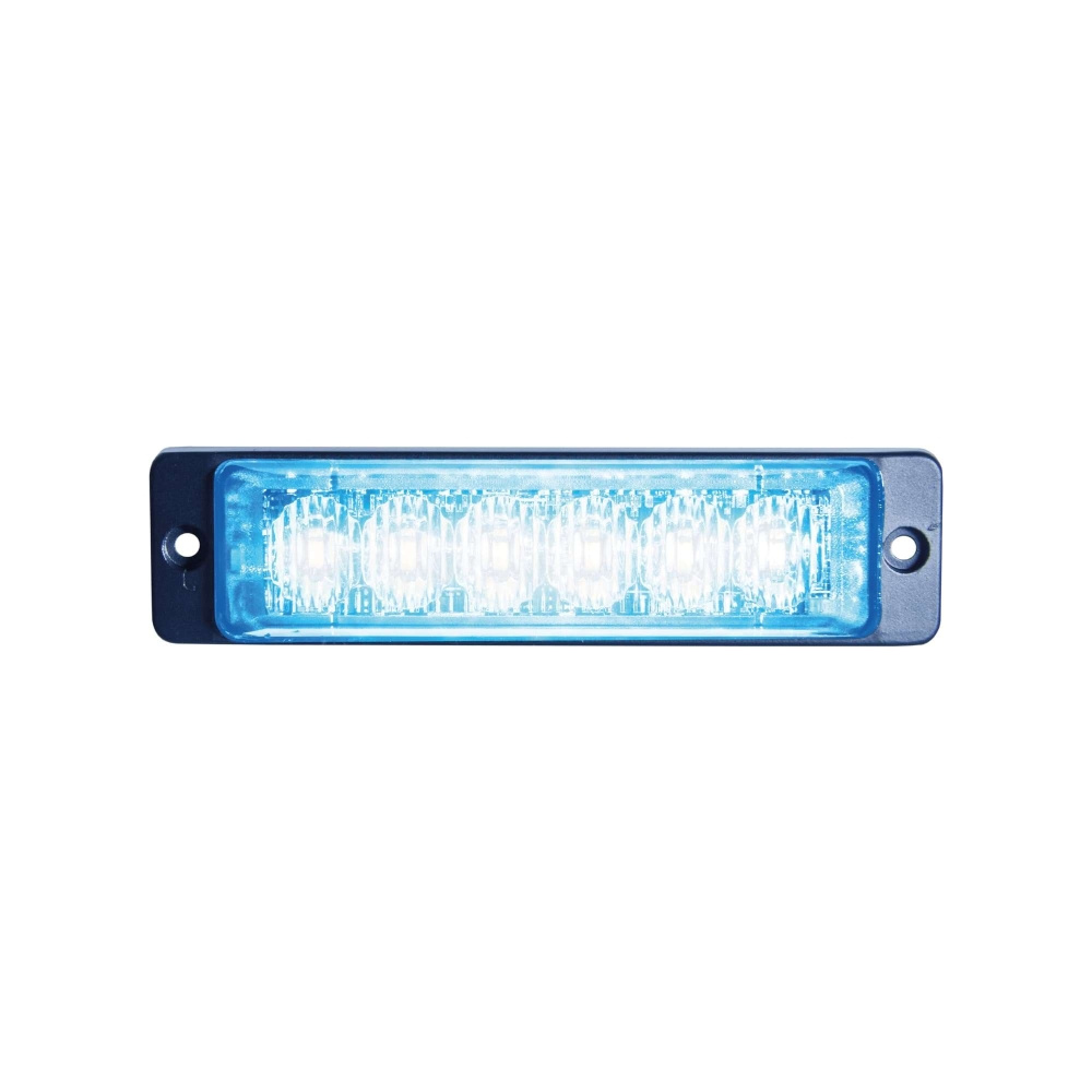 Strands gerichtetes Blitzlicht blau 6 LED
