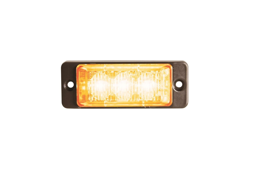 Strands Slim gerichtetes Blitzlicht orange 3 LED, ADR-zugelassen