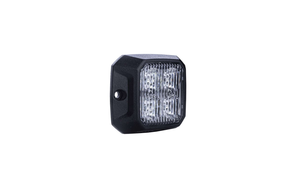Strands Duo gerichtetes Blitzlicht orange/weiß 4 LED