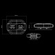 Strands Cruise Light Warnleiste 160 mm mit Magnet Strands Cruise Light Warnleiste 160 mm mit Magnet