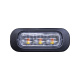 Strands Dark Knight gerichtetes Blitzlicht orange 3 LED klare Linse Strands Dark Knight gerichtetes Blitzlicht orange 3 LED klare Linse