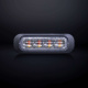 Strands Dark Knight gerichtetes Blitzlicht orange 4 LED klare Linse Strands Dark Knight gerichtetes Blitzlicht orange 4 LED klare Linse