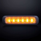 Strands Dark Knight gerichtetes Blitzlicht orange 6 LED klare Linse Strands Dark Knight gerichtetes Blitzlicht orange 6 LED klare Linse