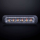 Strands Dark Knight gerichtetes Blitzlicht orange 6 LED klare Linse Strands Dark Knight gerichtetes Blitzlicht orange 6 LED klare Linse