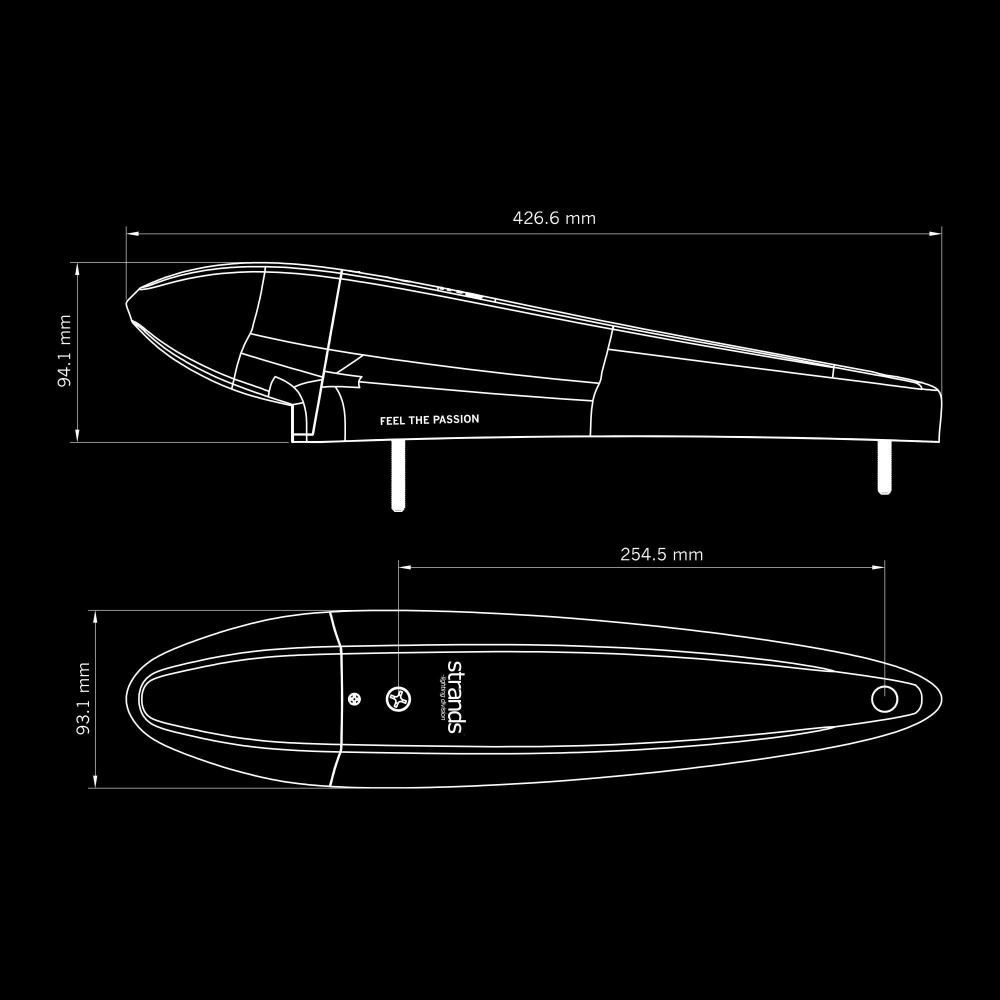 Strands Ize LED Silver Arrow Torpedo-Lampe