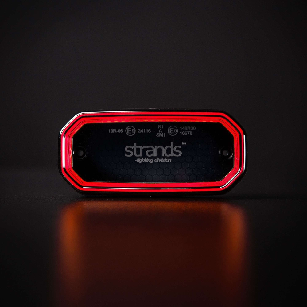 Strands For9T Scale rotes Positionslicht