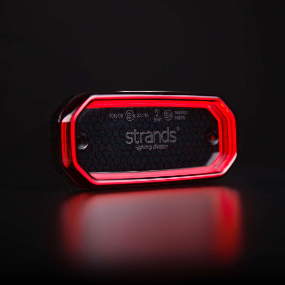 Strands For9T Scale rotes Positionslicht