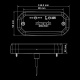 Strands For9T Scale rotes Positionslicht Strands For9T Scale rotes Positionslicht