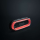 Strands FOR9T Gravity Positionslicht, rot, 10-40V, 2,5 m Kabel Strands FOR9T Gravity Positionslicht, rot, 10-40V, 2,5 m Kabel