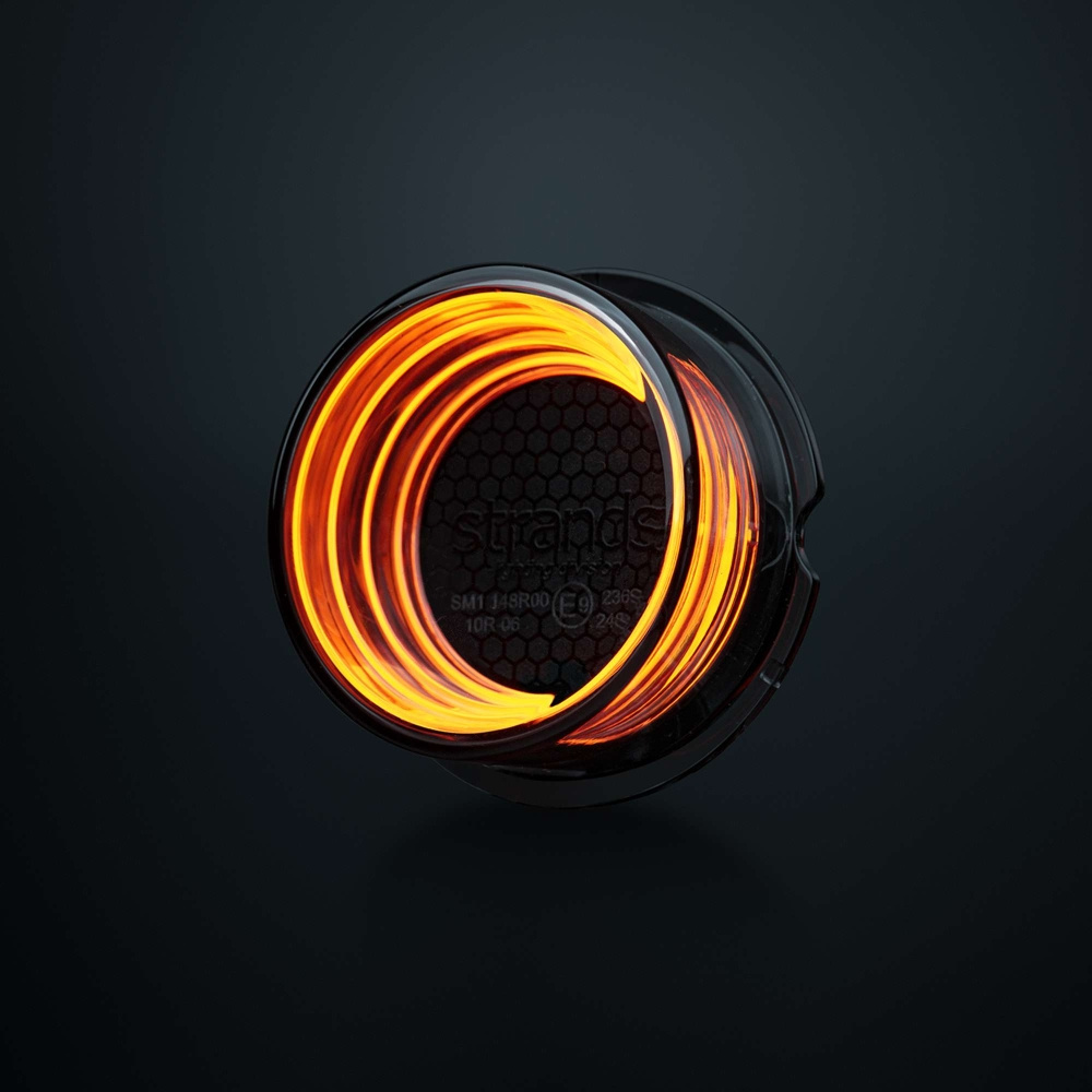 Strands FOR9T Geo Seitenmarkierungslicht, amber, 2,5 m Kabel