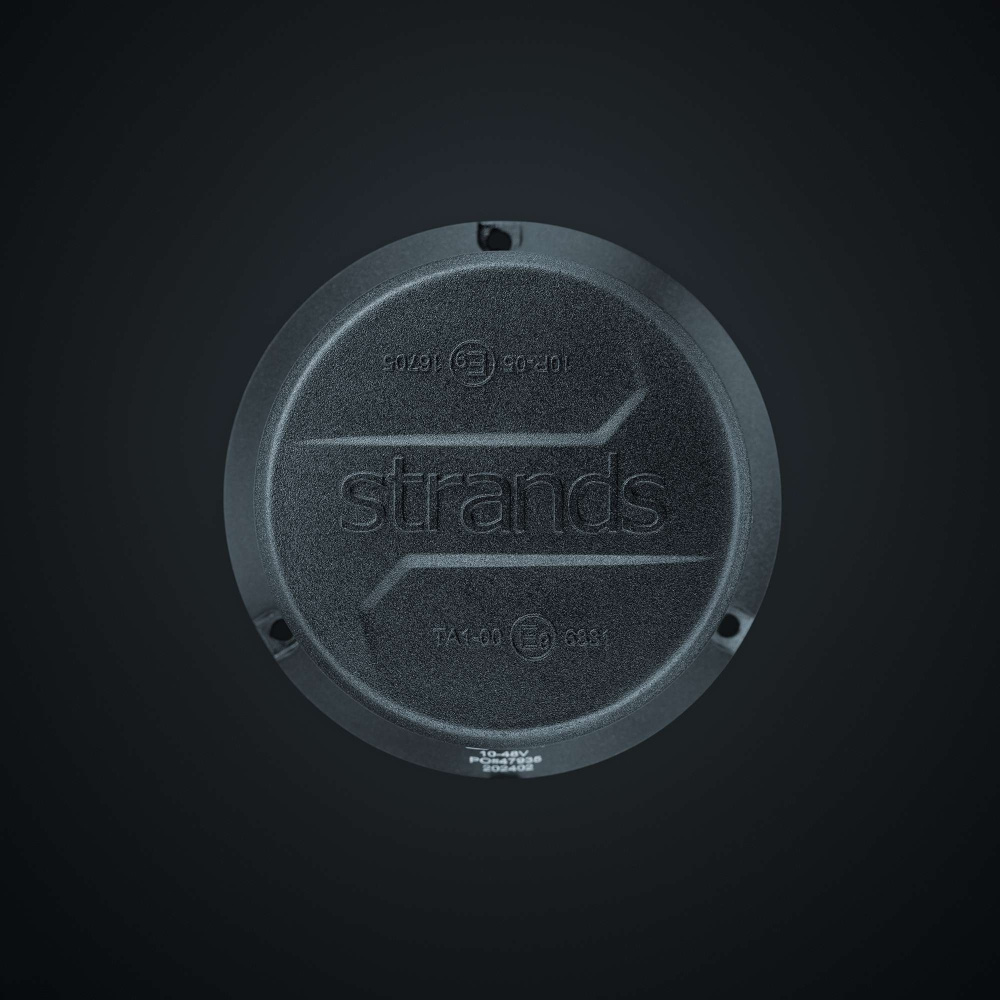 Strands rotierende Warnleuchte LED Flachmontage