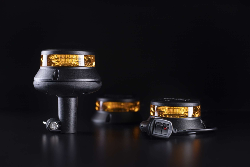 Strands rotierende Warnleuchte LED Flachmontage