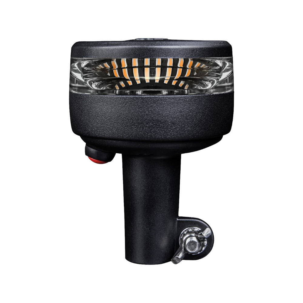 Strands Cruise Light rotierende Warnleuchte LED 90 mm Stangenmontage / klare Linse
