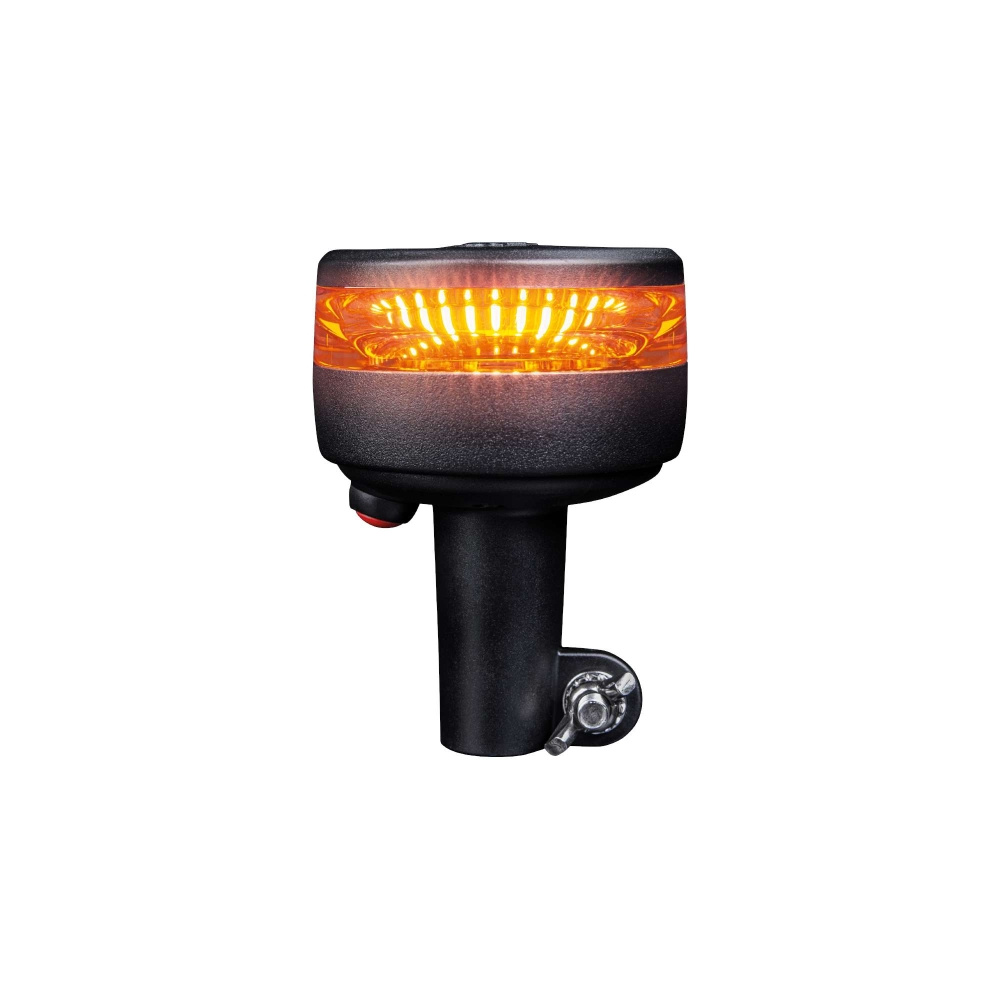 Strands Cruise Light rotierende Warnleuchte LED 90 mm Stangenmontage / orange Linse