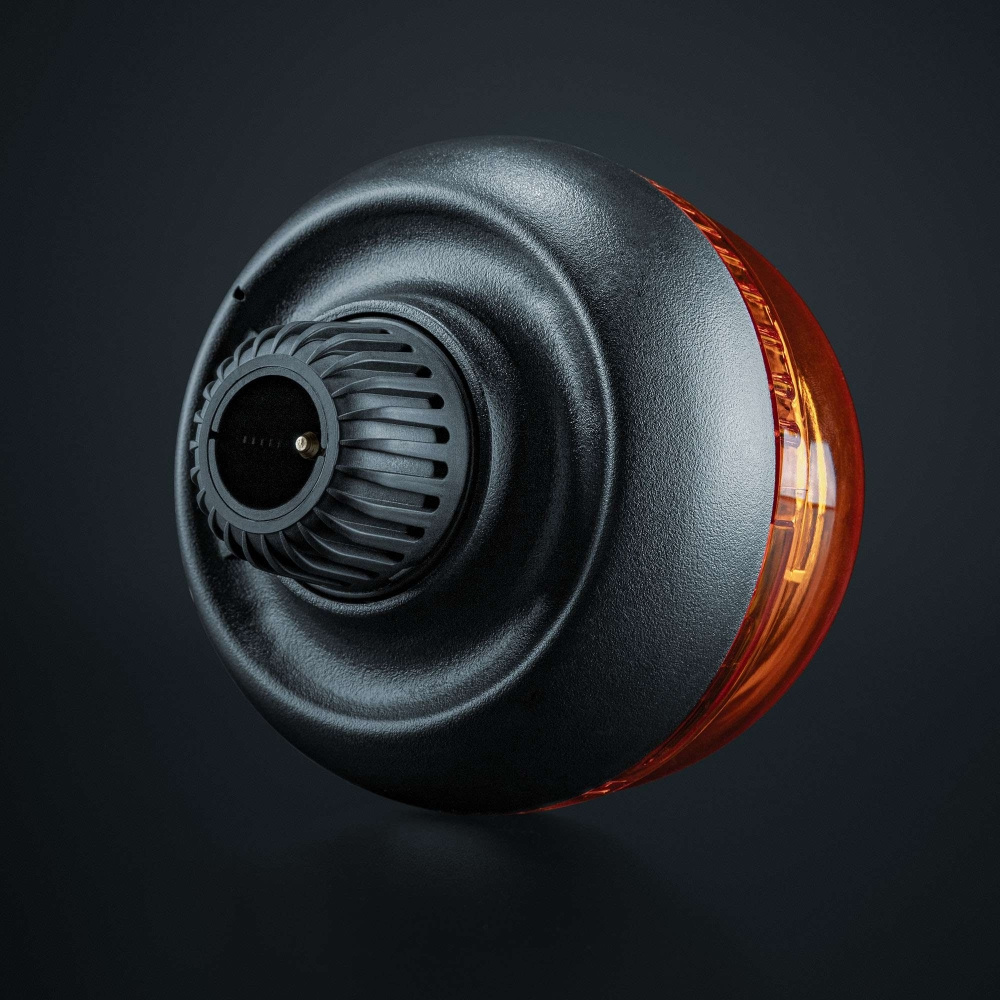 Strands Big Energy rotierende Warnleuchte orange Linse Stangenmontage