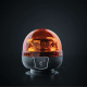 Strands Big Energy tragbare rotierende Warnleuchte orange Linse Strands Big Energy tragbare rotierende Warnleuchte orange Linse