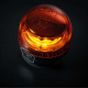 Strands Big Energy tragbare rotierende Warnleuchte orange Linse Strands Big Energy tragbare rotierende Warnleuchte orange Linse