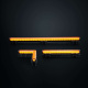 Strands Freedom Dark Line orange Eck-Seitenmarkierungslicht Strands Freedom Dark Line orange Eck-Seitenmarkierungslicht