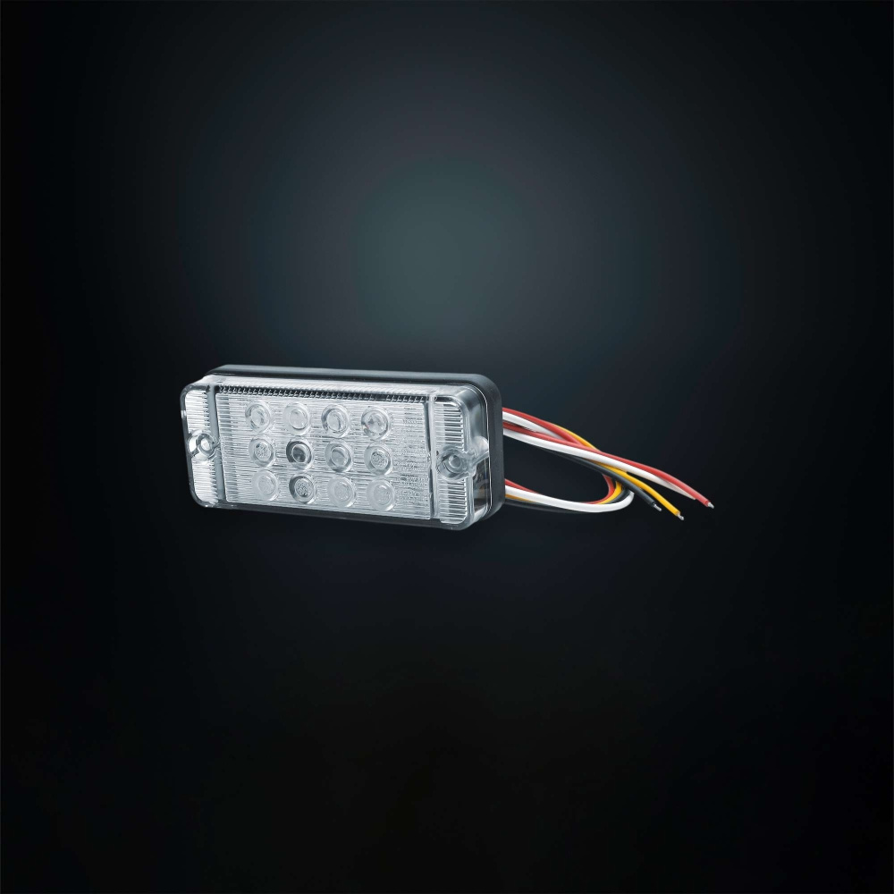 Strands Freedom ADR Rücklicht, 3 Funktionen, rechteckig, universal 12-24V