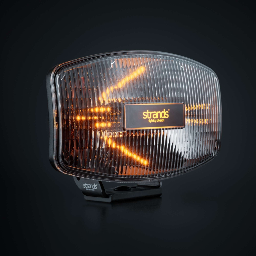 Strands IZE LED OG Driving Light, oval, warmweiß/amber Positionslicht