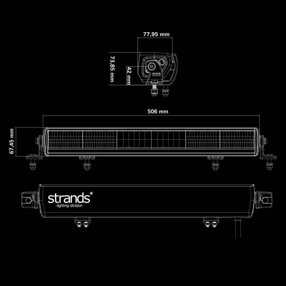 Strands Skylord LED-Leiste 20