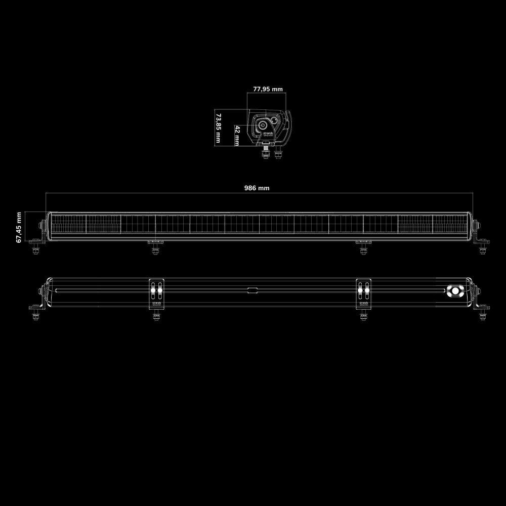 Strands Skylord LED-Leiste 40