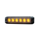 Strands Dark Knight SM6 Warnlicht, 6 LED, gerichtet, dunkle Linse Strands Dark Knight SM6 Warnlicht, 6 LED, gerichtet, dunkle Linse