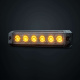Strands Dark Knight SM6 Warnlicht, 6 LED, gerichtet, dunkle Linse Strands Dark Knight SM6 Warnlicht, 6 LED, gerichtet, dunkle Linse
