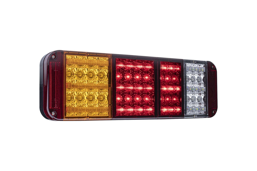 Strands Rücklicht 70LED 5 Funktionen 24V, Rücklicht/Bremse/Blinker/Rückfahrlicht/Dimmlicht