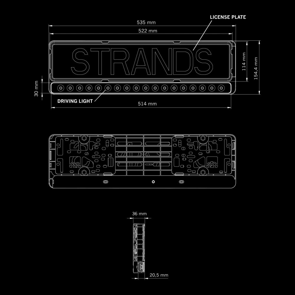 Strands Nuuk E-Line LED Bar 20