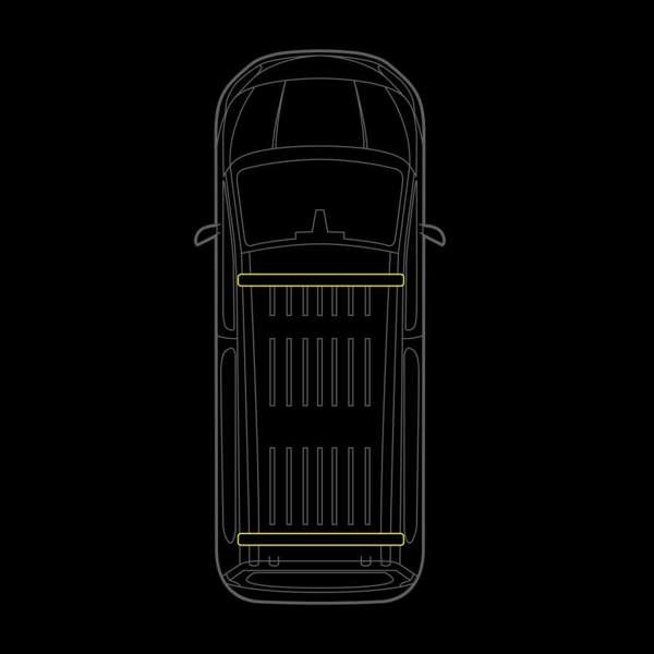 Strands Cruise Light C-Rack, für VW Transporter T7