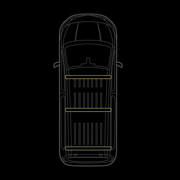 Strands Cruise Light C-Rack, für VW Transporter T7