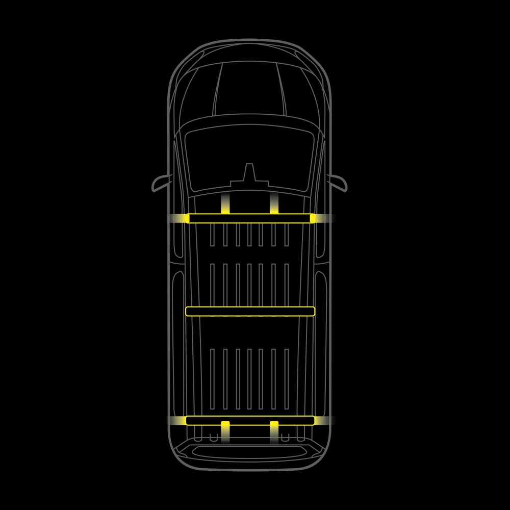 Strands Cruise Light C-Rack, für VW Transporter T7