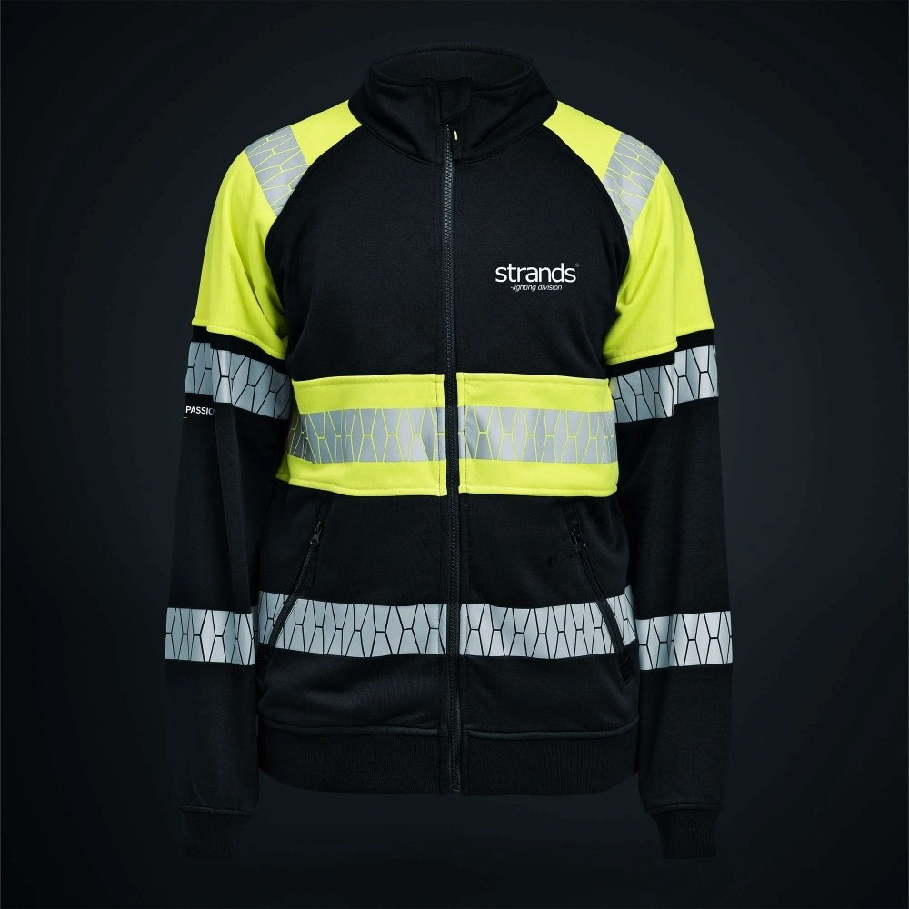 Strands Sweatshirt Zip Hi-Vis, Gr. XXS-4XL
