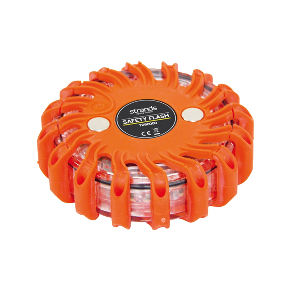 Strands Warn-/Richtblitzlicht Pucken orange LED, 100H Batterielaufzeit