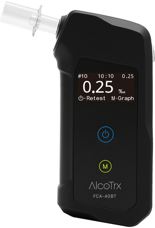Alcotrx FCA 40BT, Alkoholmessgerät mit Bluetooth