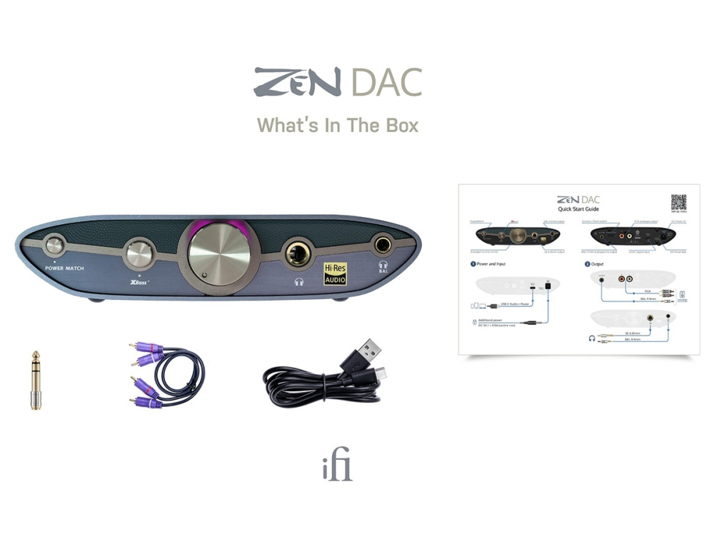 iFi Audio Zen DAC 3, USB-DAC mit USB-C & Kopfhöreranschluss