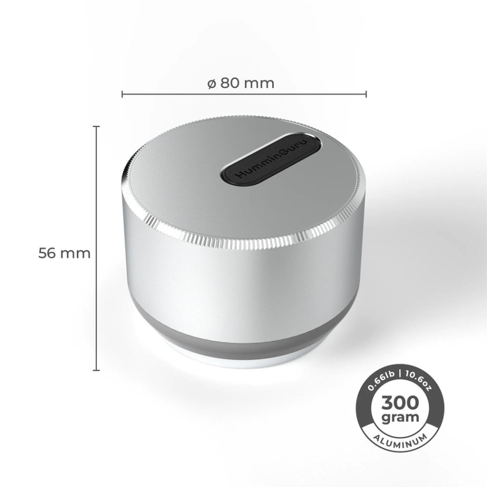 HumminGuru LUMI Record Stabilizer, Schallplattengewicht