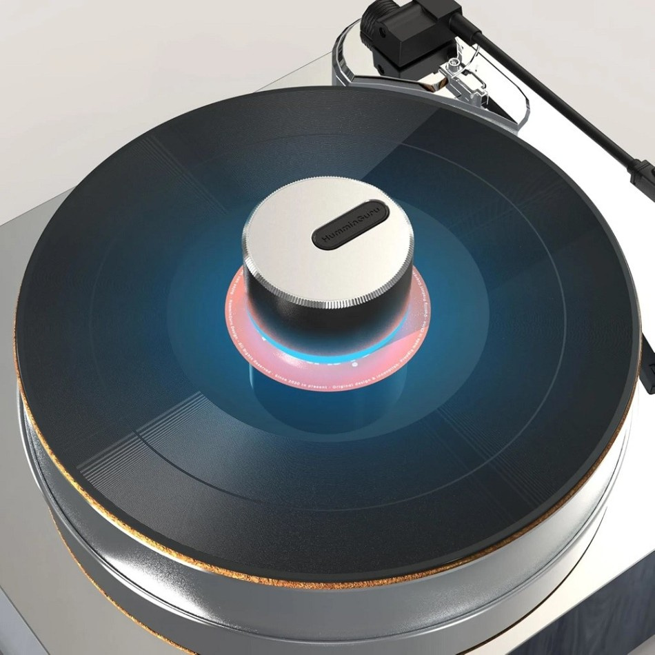 HumminGuru LUMI Record Stabilizer, Schallplattengewicht