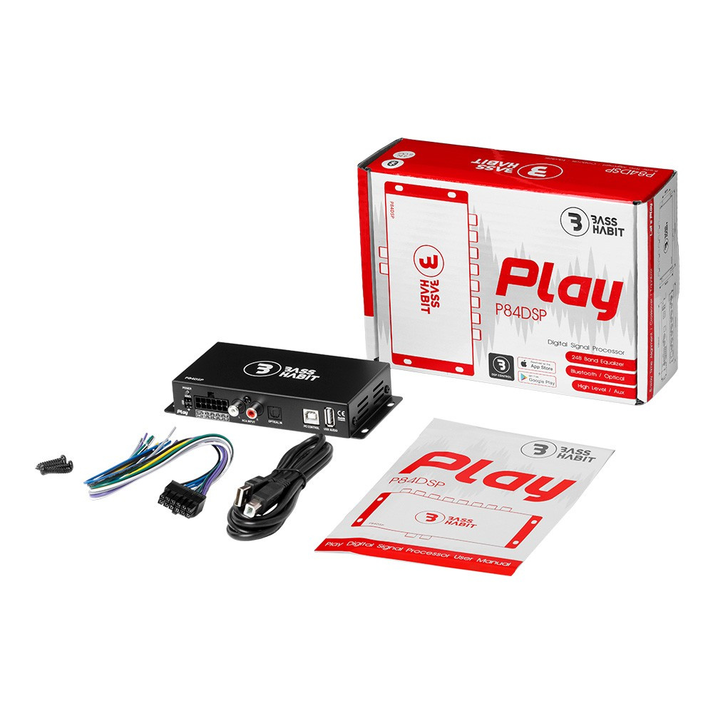 Bass Habit P84DSP, 8-Kanal-DSP mit Bluetooth
