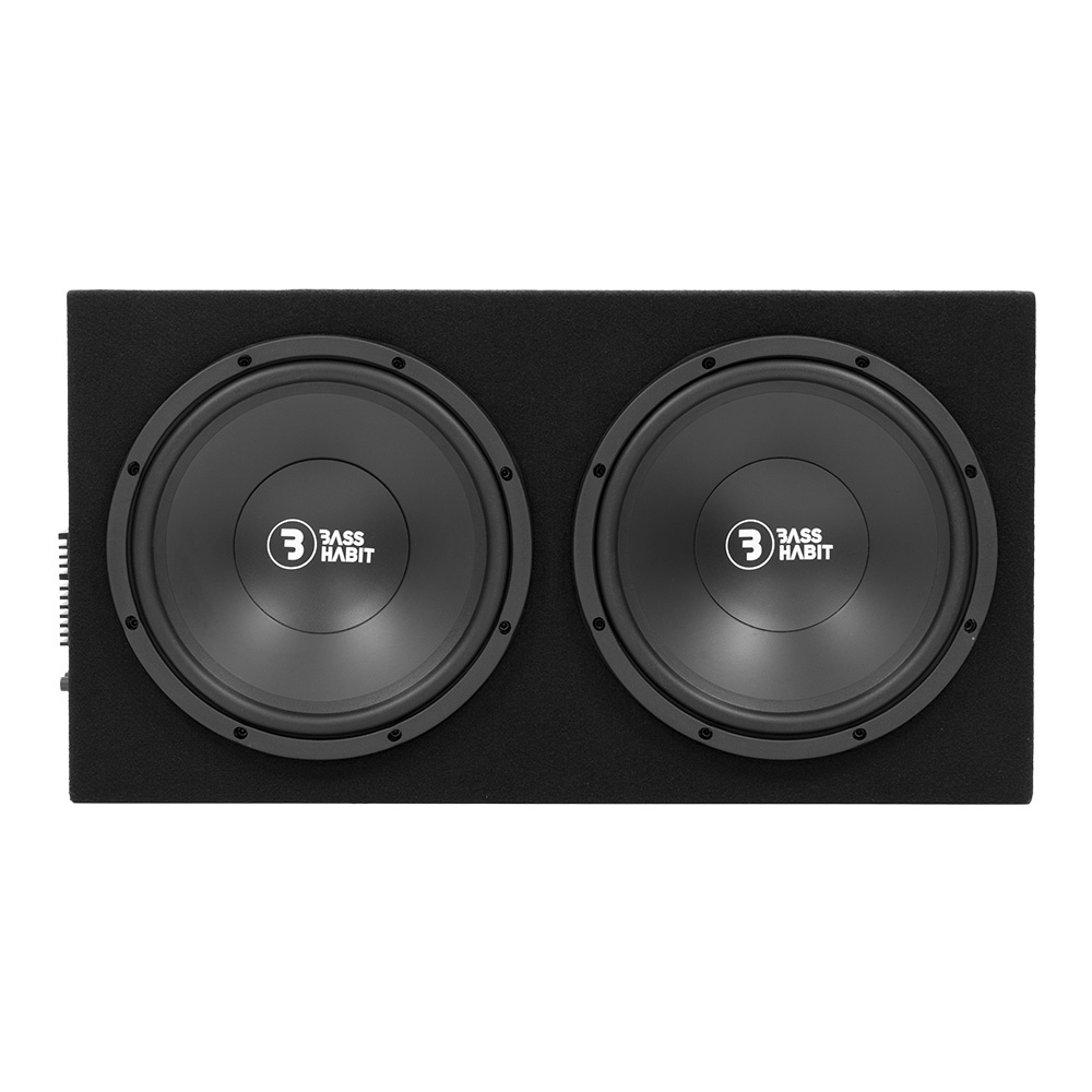 Bass Habit Play PL212A, preisgünstiger aktiver 2x12-Zoll-Subwoofer