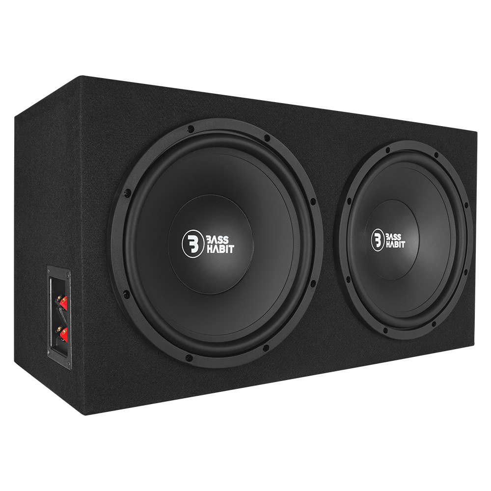 Bass Habit Play PL212, vented 2x12-Zoll-Subwooferbox
