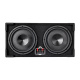 Bass Habit Play PL2212SR, nach unten gerichtete 2x12-Zoll-Subwooferbox Bass Habit Play PL2212SR, nach unten gerichtete 2x12-Zoll-Subwooferbox